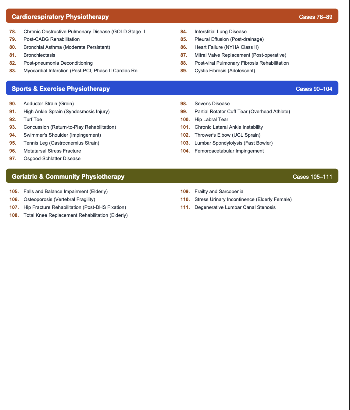 Contents · Cases 78–111